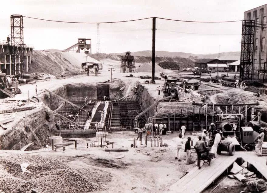 Fotografia histórica de Volta Redonda em identificação