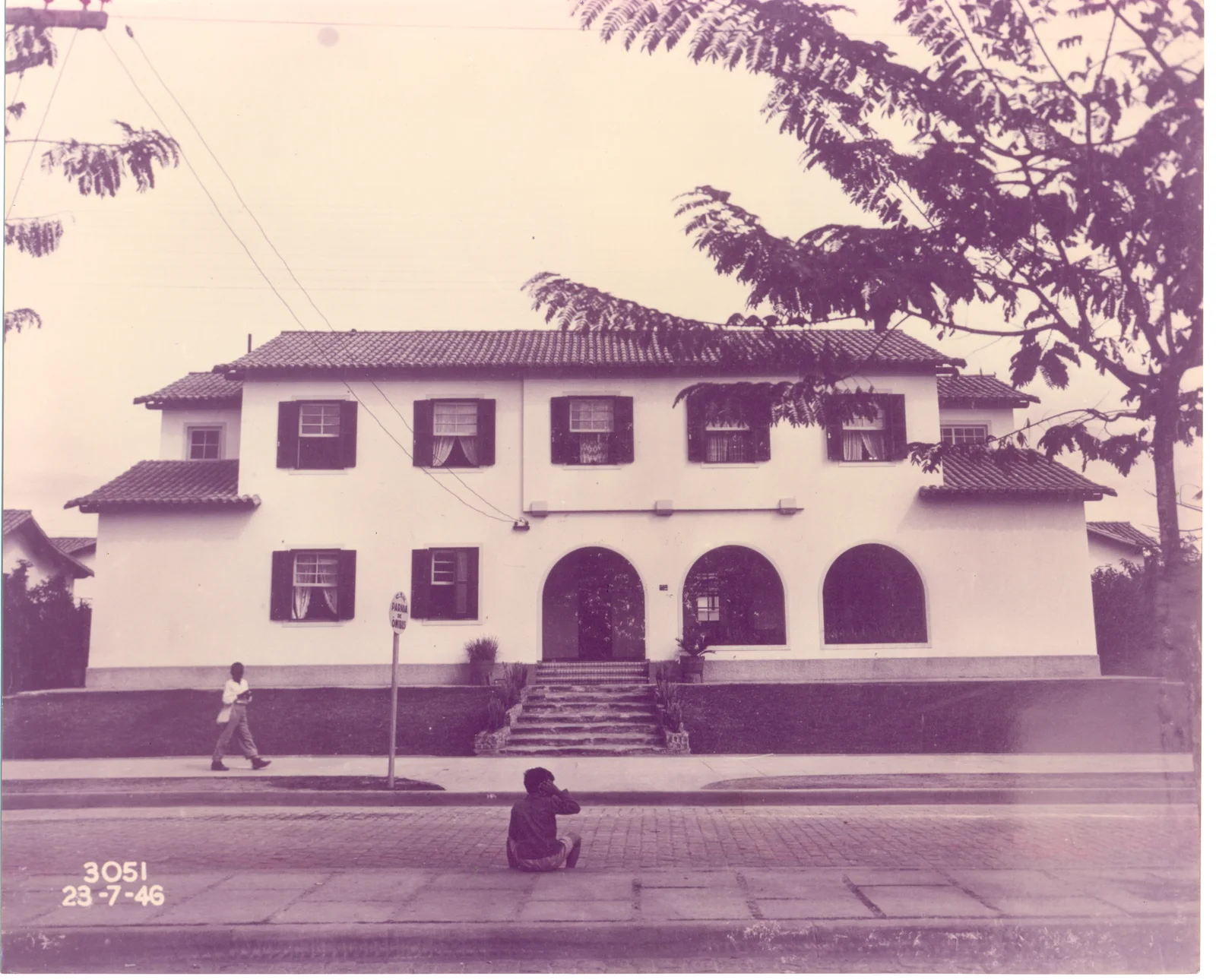 Fotografia histórica de Volta Redonda em identificação