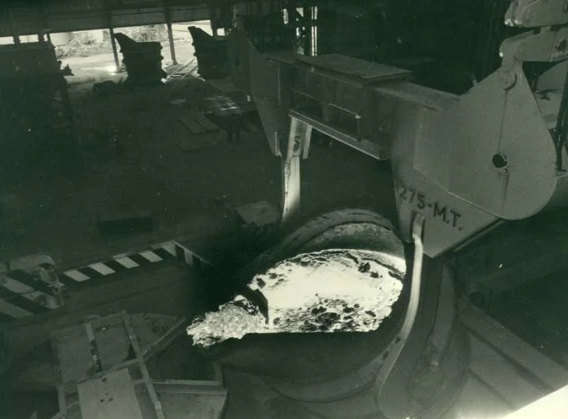 Fotografia histórica de Volta Redonda em identificação