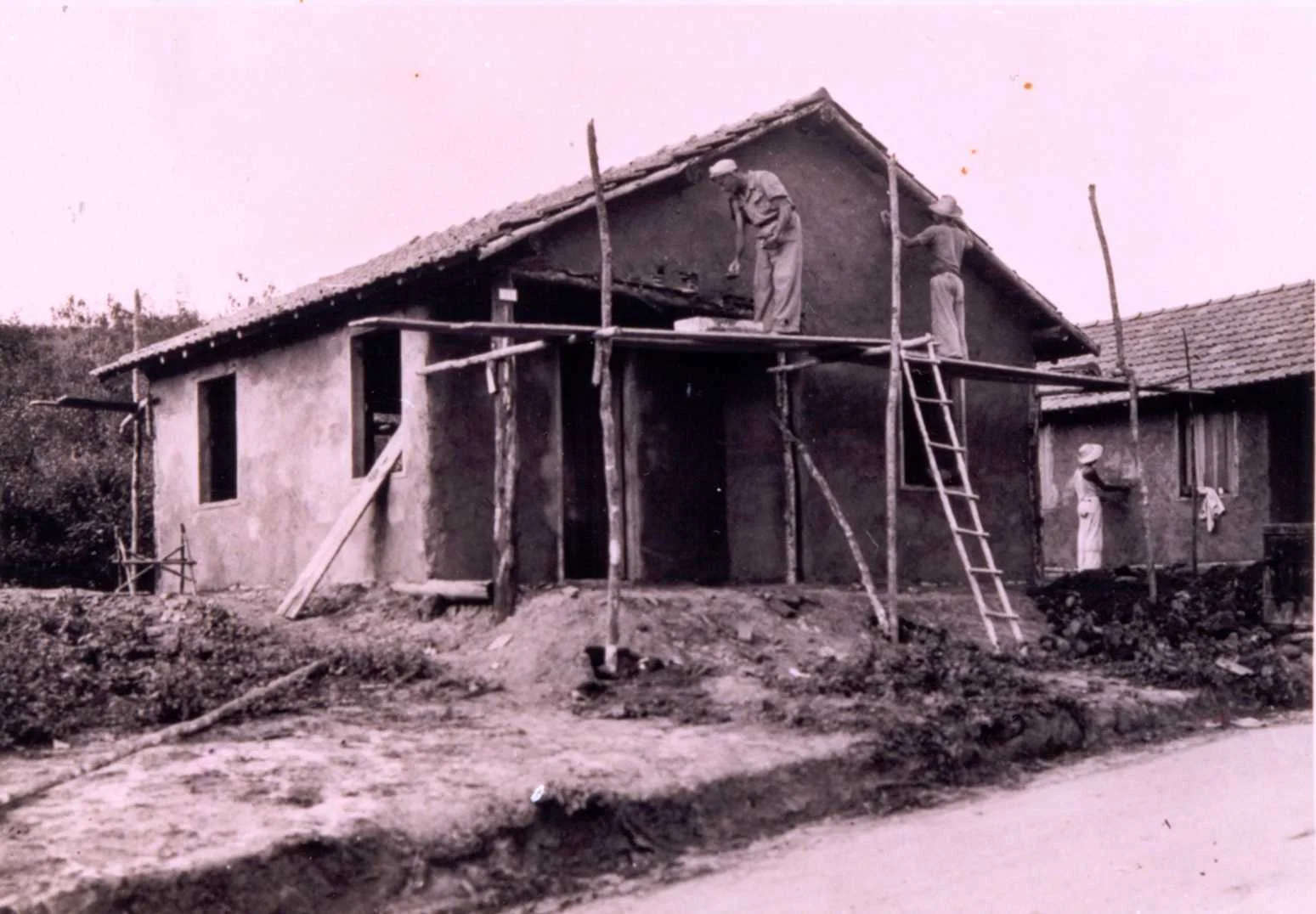 Fotografia histórica de Volta Redonda em identificação
