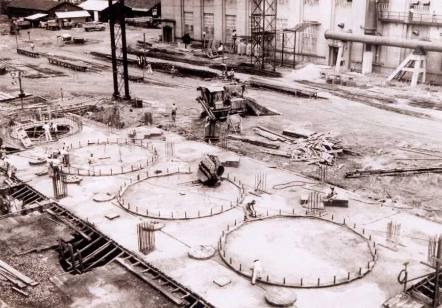 Fotografia histórica de Volta Redonda em identificação