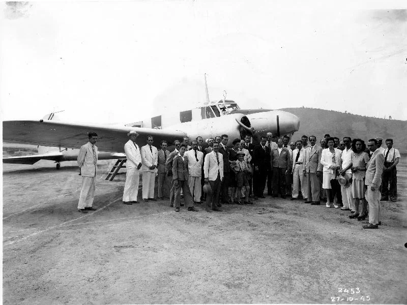 Fotografia histórica de Volta Redonda em identificação