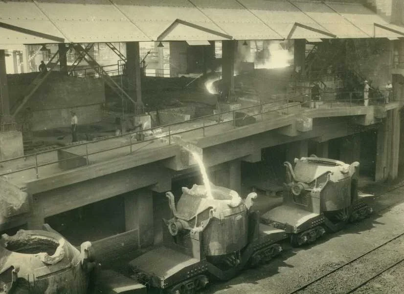 Fotografia histórica de Volta Redonda em identificação