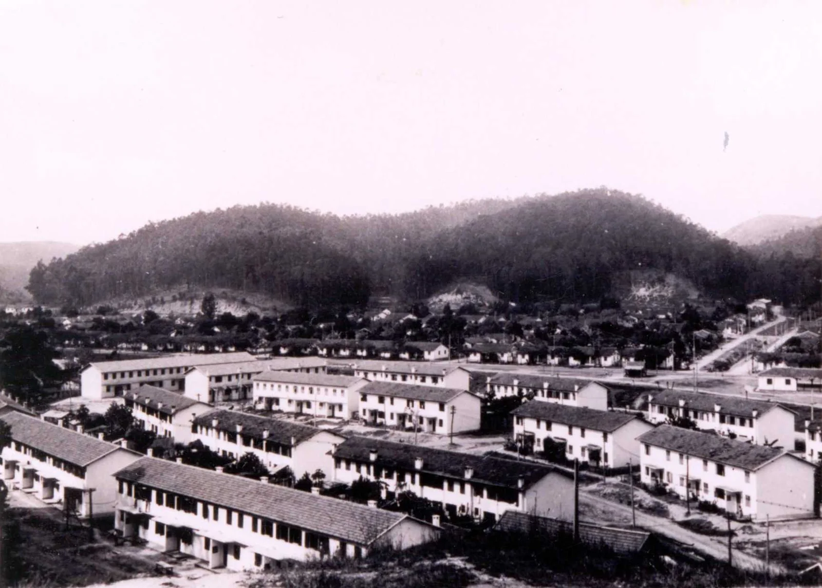 Fotografia histórica de Volta Redonda em identificação