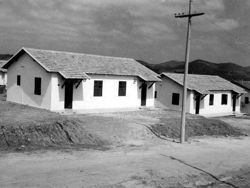 Fotografia histórica de Volta Redonda em identificação