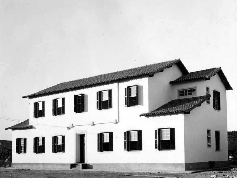 Fotografia histórica de Volta Redonda em identificação