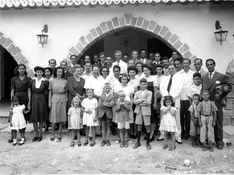 Fotografia histórica de Volta Redonda em identificação