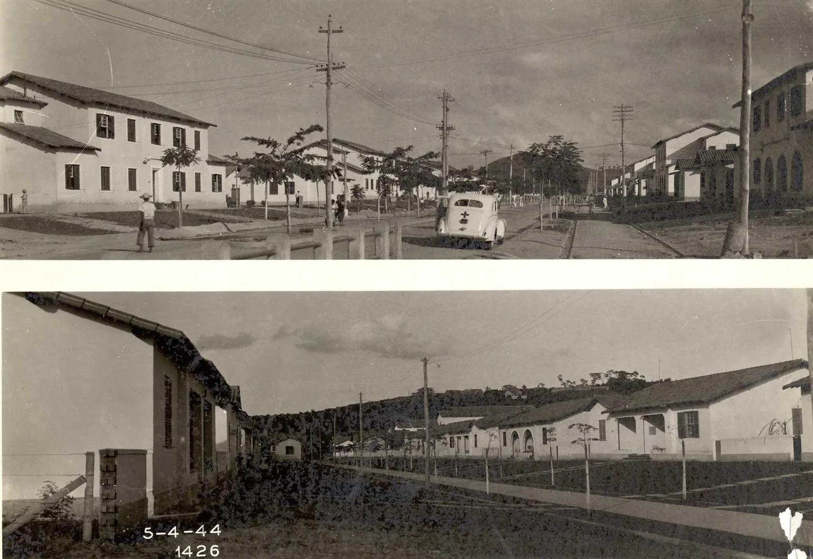 Fotografia histórica de Volta Redonda em identificação