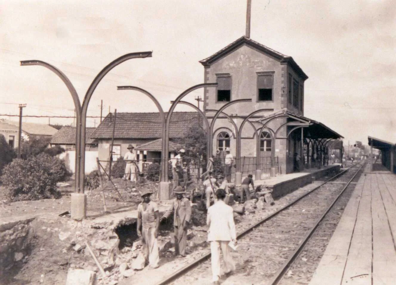 Fotografia histórica de Volta Redonda em identificação