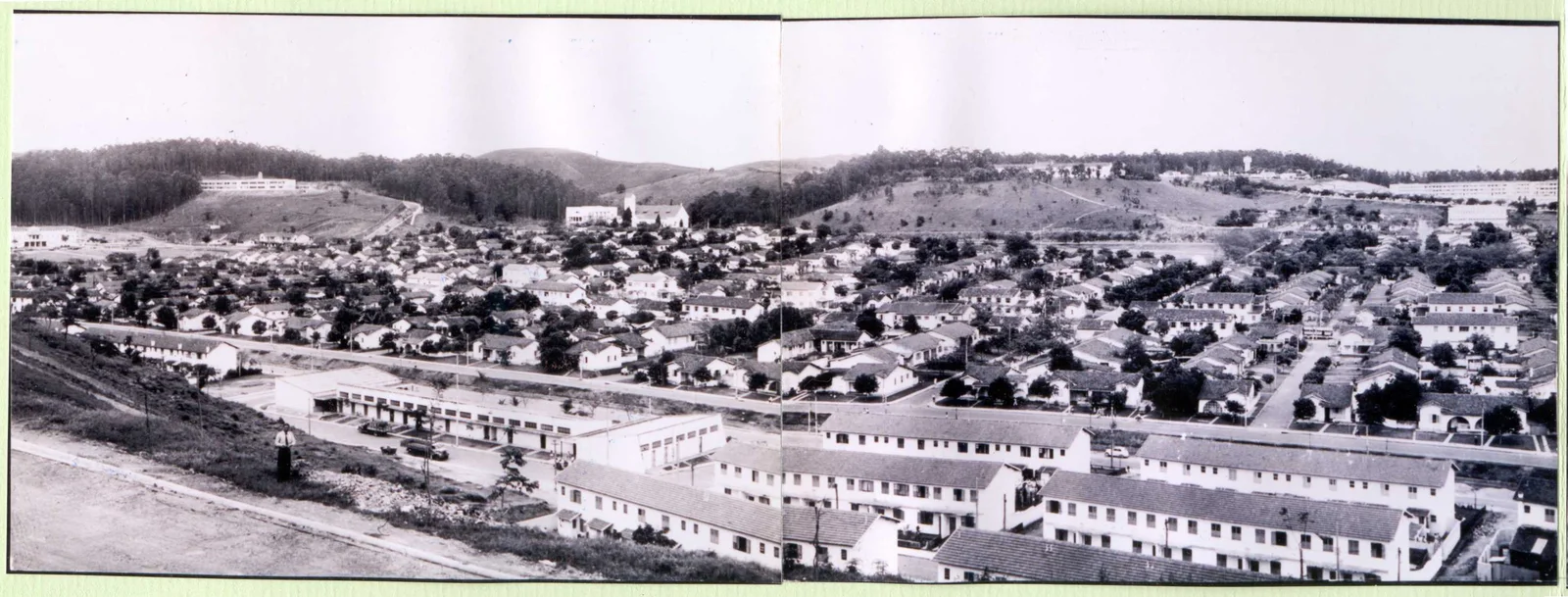 Fotografia histórica de Volta Redonda em identificação