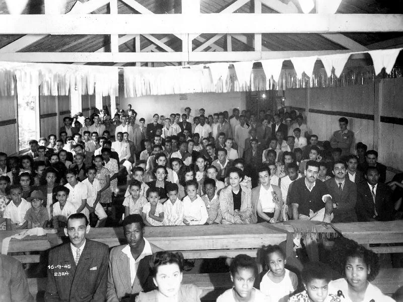 Fotografia histórica de Volta Redonda em identificação