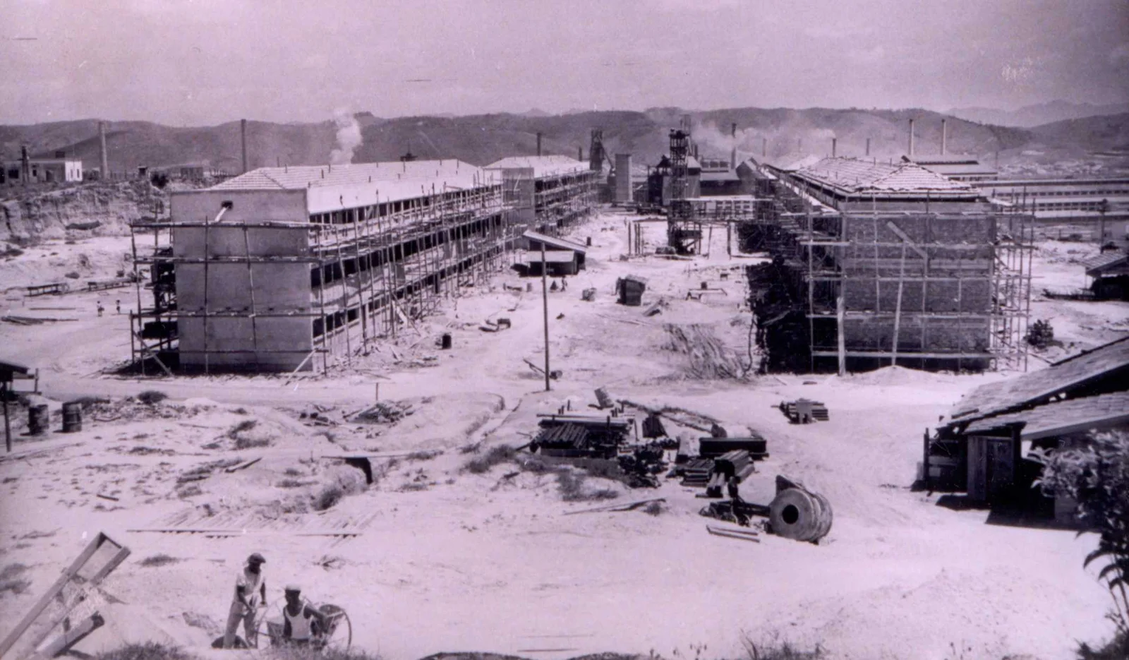 Fotografia histórica de Volta Redonda em identificação
