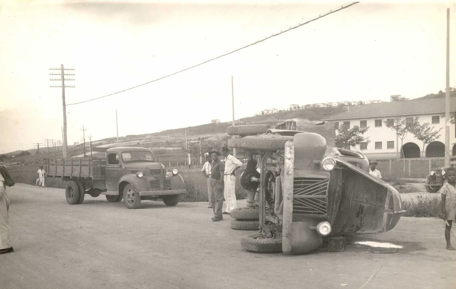 Fotografia histórica de Volta Redonda em identificação