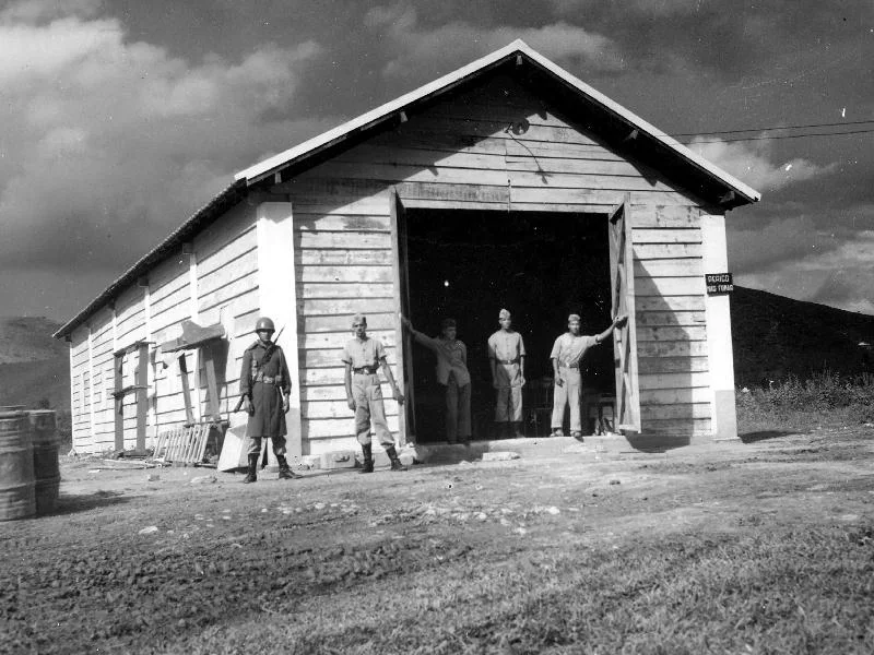 Fotografia histórica de Volta Redonda em identificação