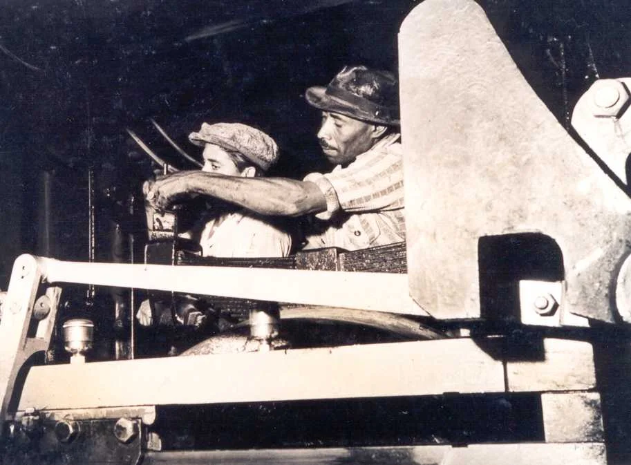 Fotografia histórica de Volta Redonda em identificação