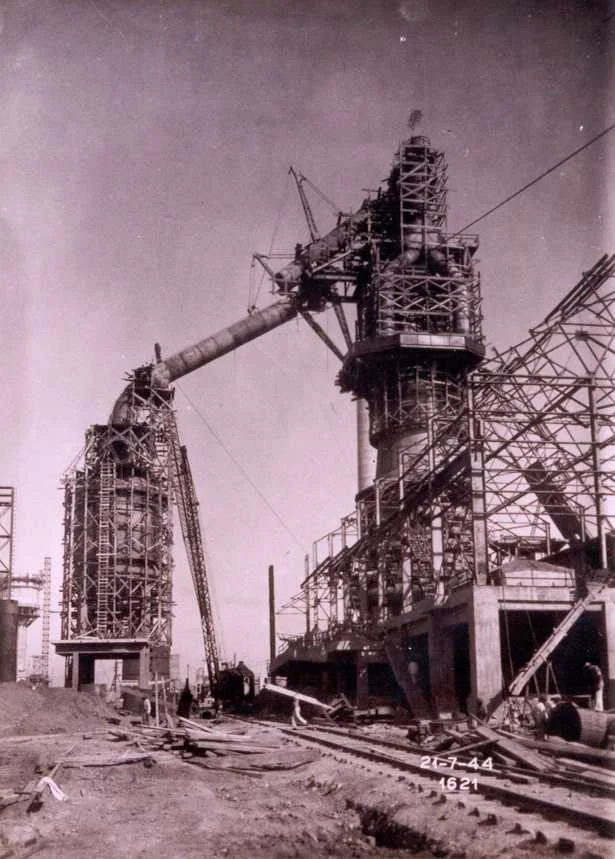 Fotografia histórica de Volta Redonda em identificação