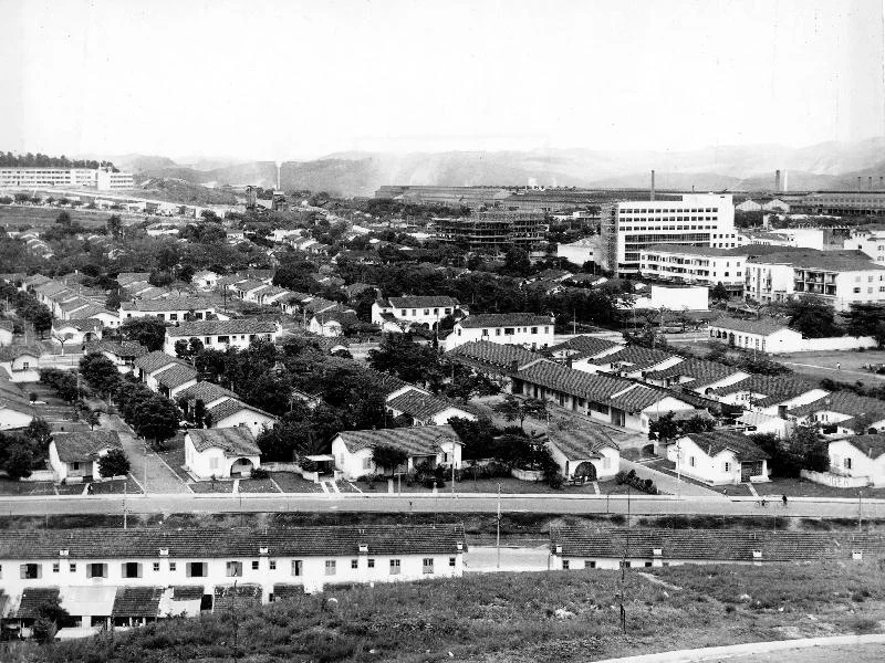 Fotografia histórica de Volta Redonda em identificação