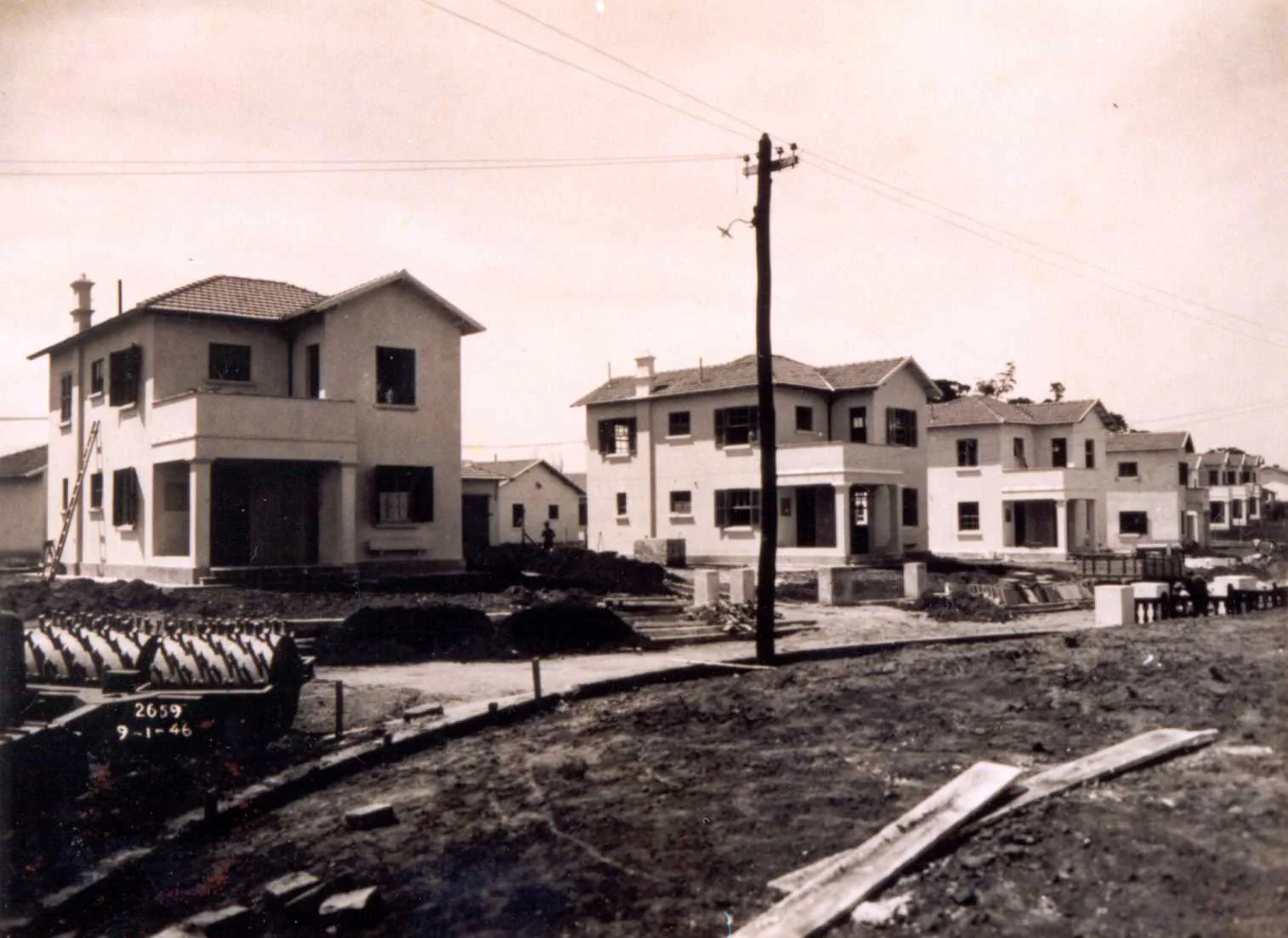Fotografia histórica de Volta Redonda em identificação