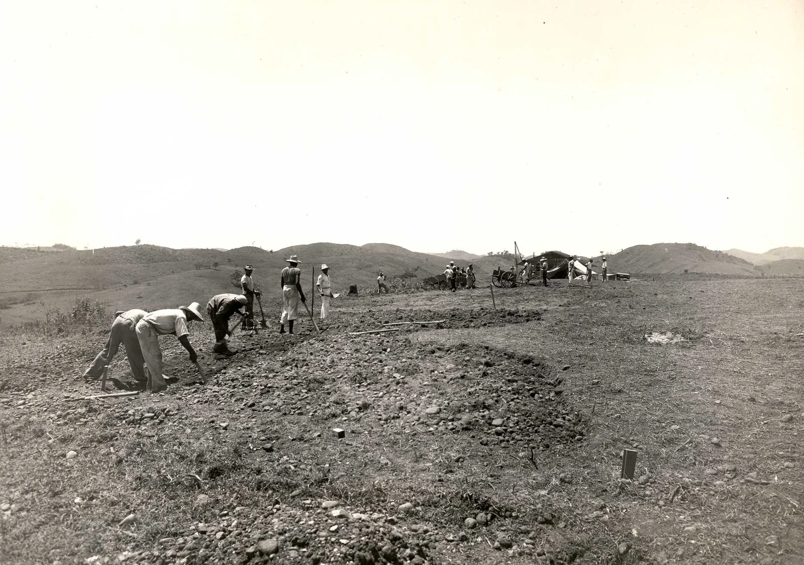 Fotografia histórica de Volta Redonda em identificação