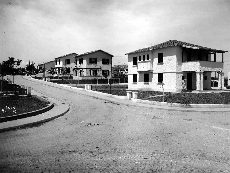 Fotografia histórica de Volta Redonda em identificação