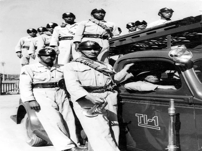 Fotografia histórica de Volta Redonda em identificação