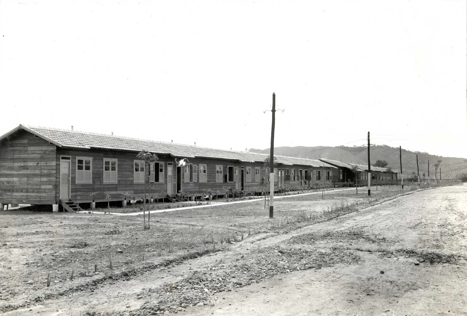 Fotografia histórica de Volta Redonda em identificação