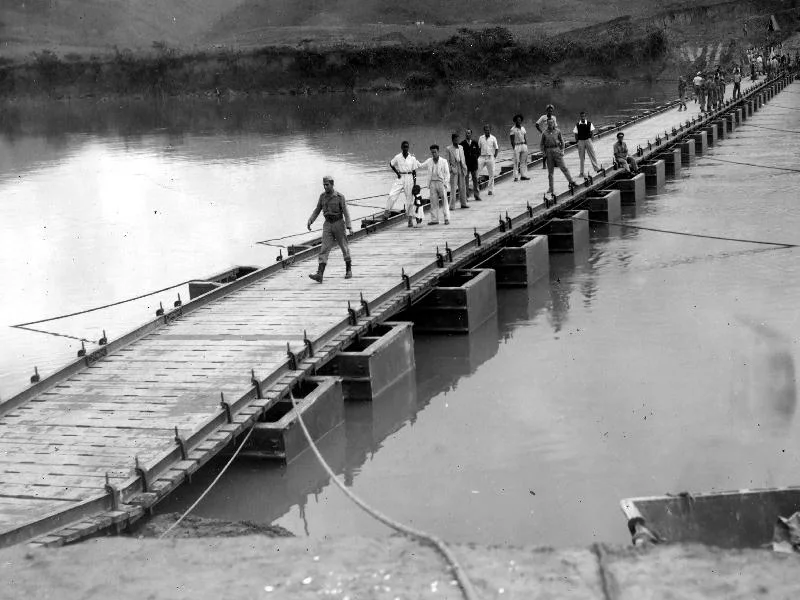 Fotografia histórica de Volta Redonda em identificação