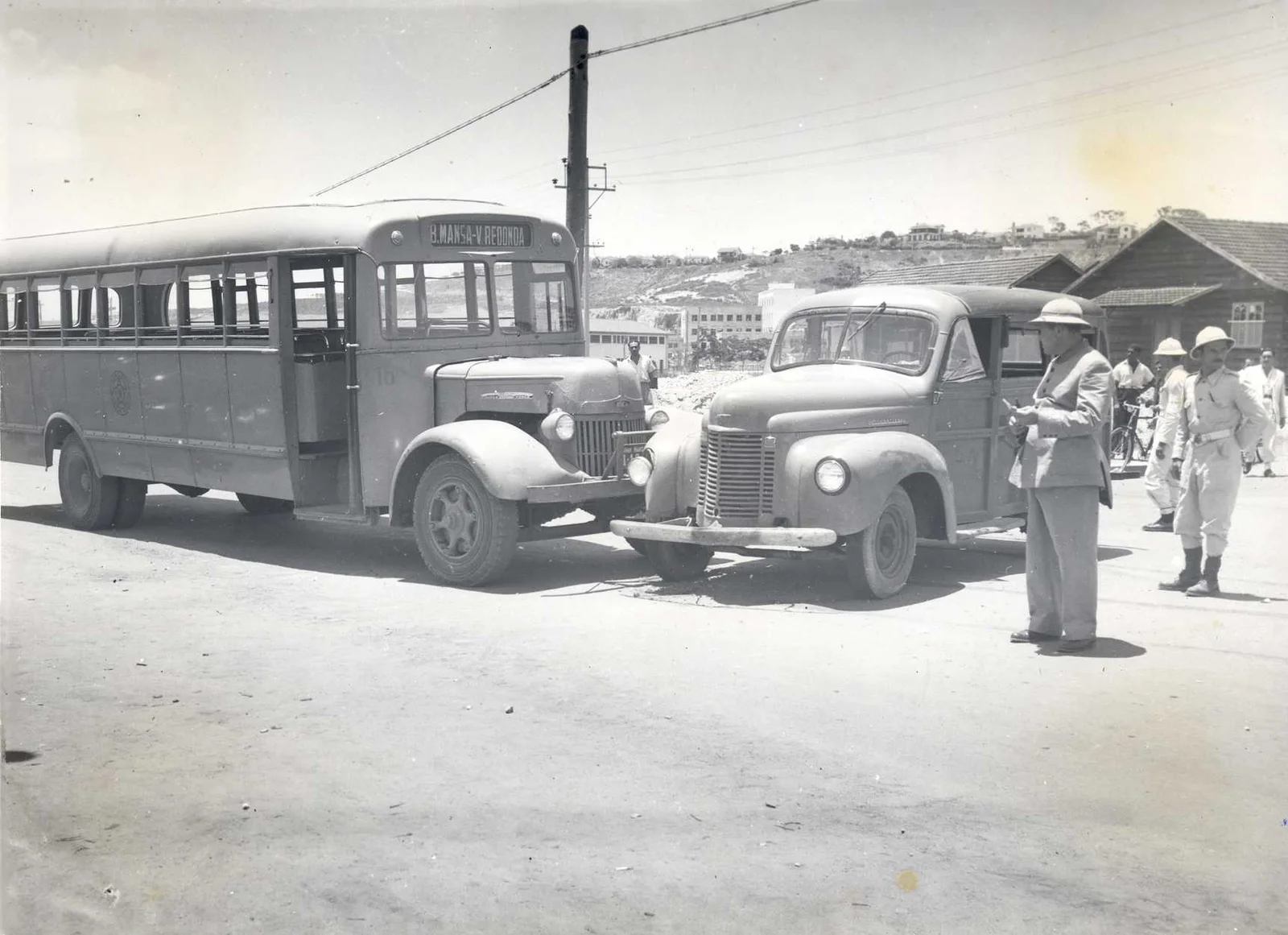 Fotografia histórica de Volta Redonda em identificação