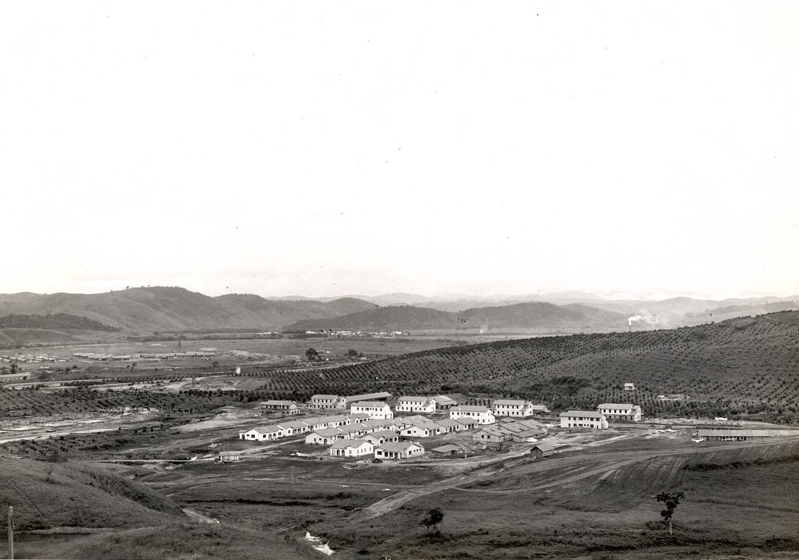 Fotografia histórica de Volta Redonda em identificação