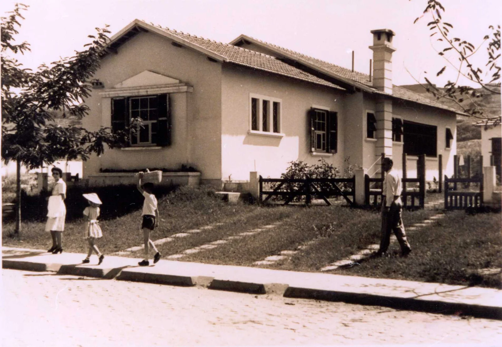 Fotografia histórica de Volta Redonda em identificação