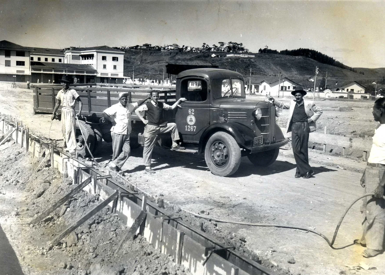 Fotografia histórica de Volta Redonda em identificação