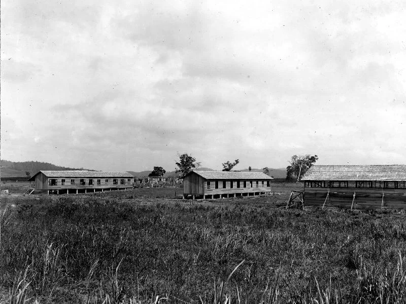 Fotografia histórica de Volta Redonda em identificação