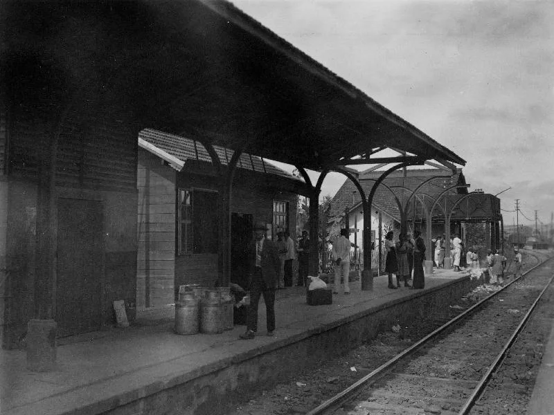 Fotografia histórica de Volta Redonda em identificação
