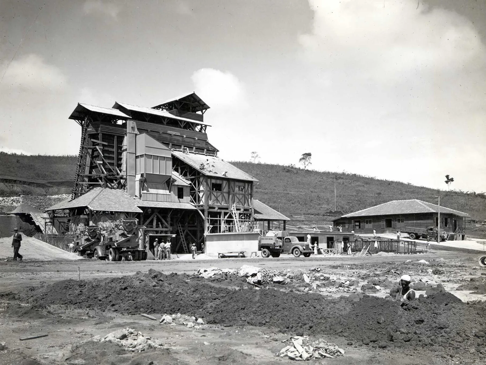 Fotografia histórica de Volta Redonda em identificação