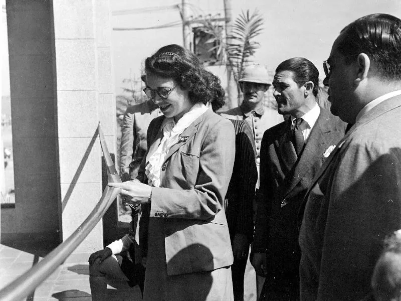 Fotografia histórica de Volta Redonda em identificação