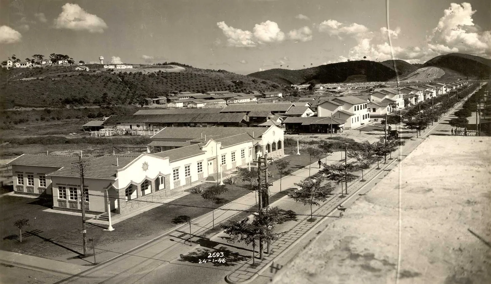 Fotografia histórica de Volta Redonda em identificação