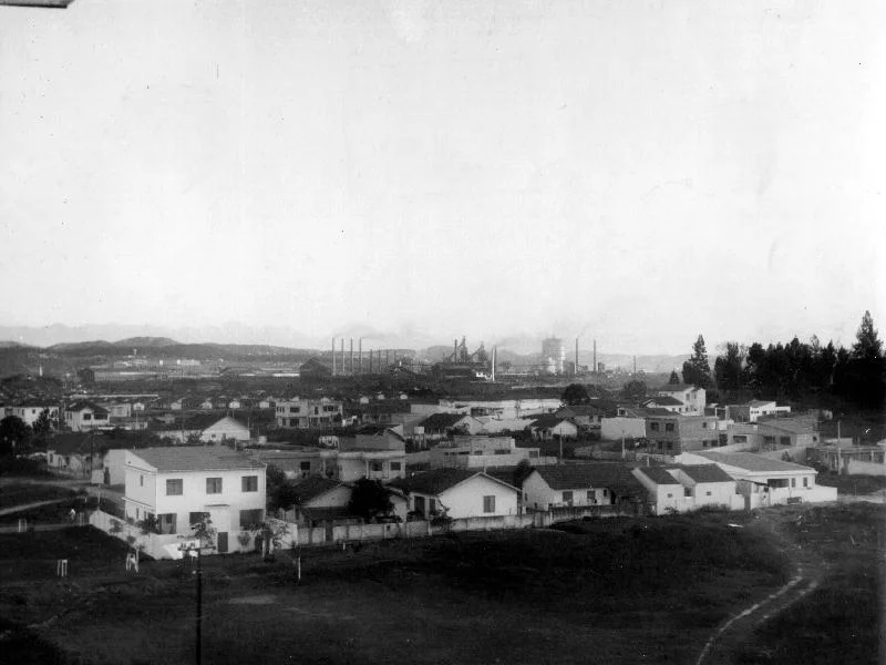 Fotografia histórica de Volta Redonda em identificação