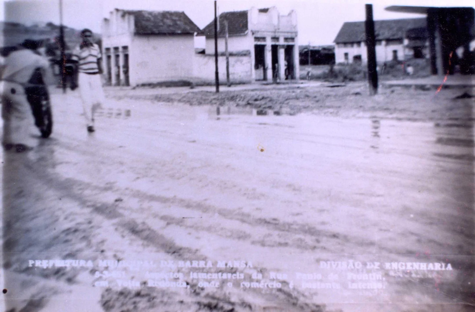 Fotografia histórica de Volta Redonda em identificação