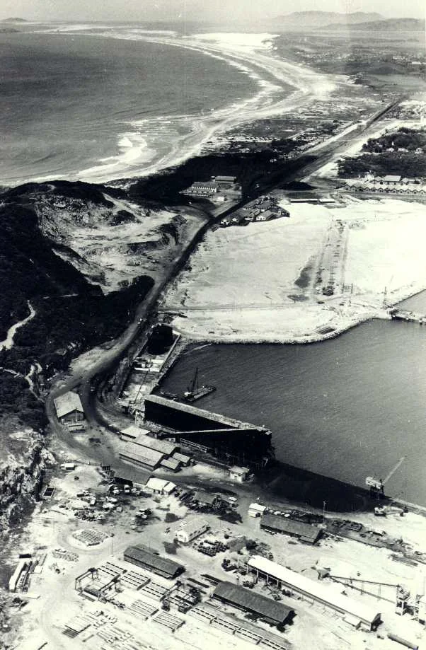 Fotografia histórica de Volta Redonda em identificação