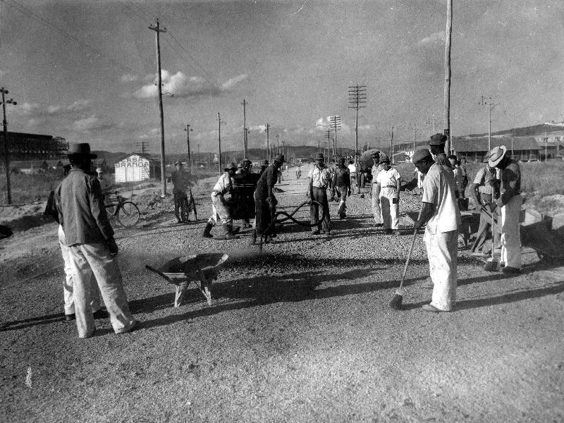Fotografia histórica de Volta Redonda em identificação