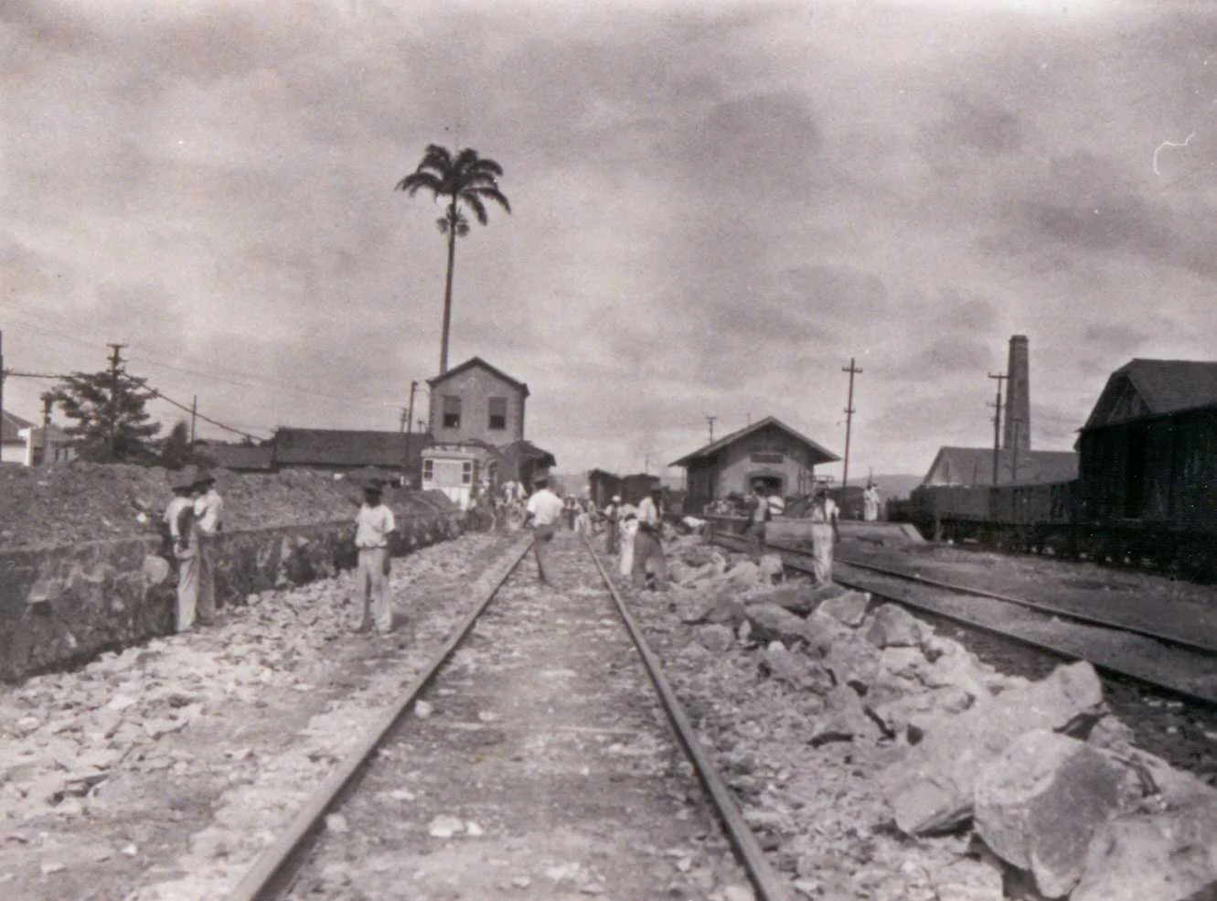 Fotografia histórica de Volta Redonda em identificação