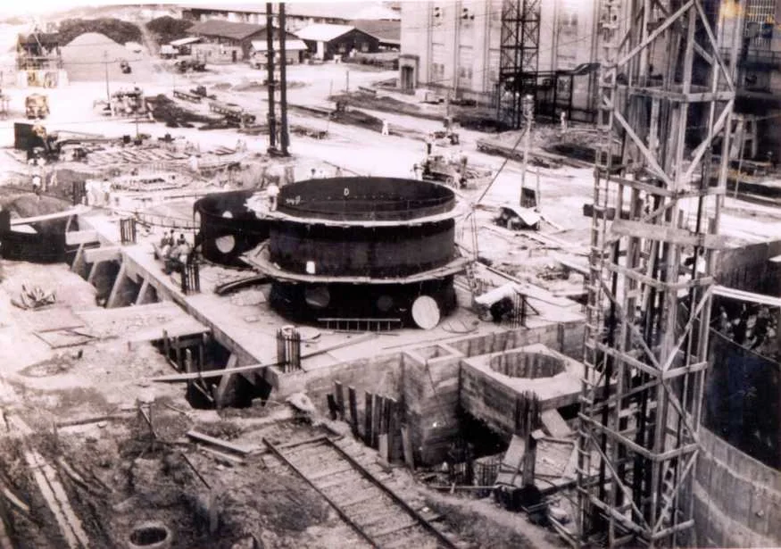 Fotografia histórica de Volta Redonda em identificação