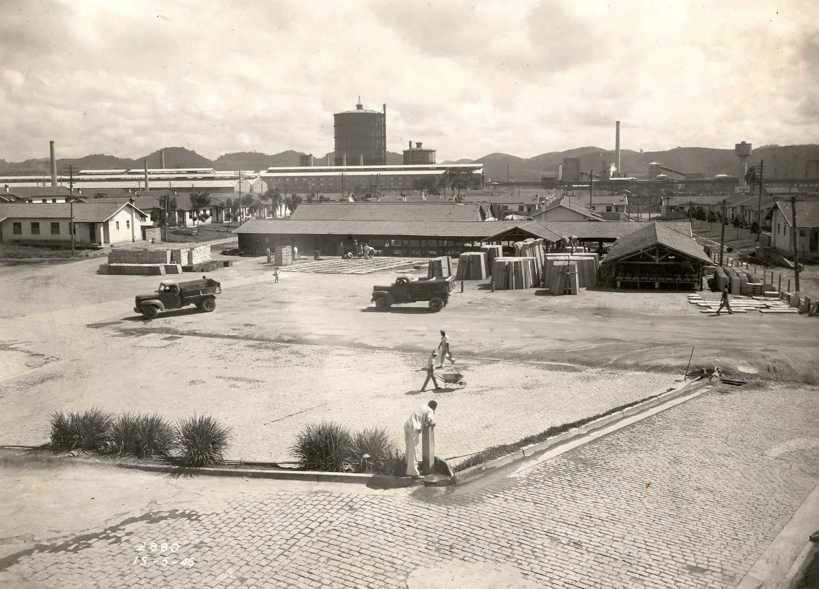 Fotografia histórica de Volta Redonda em identificação