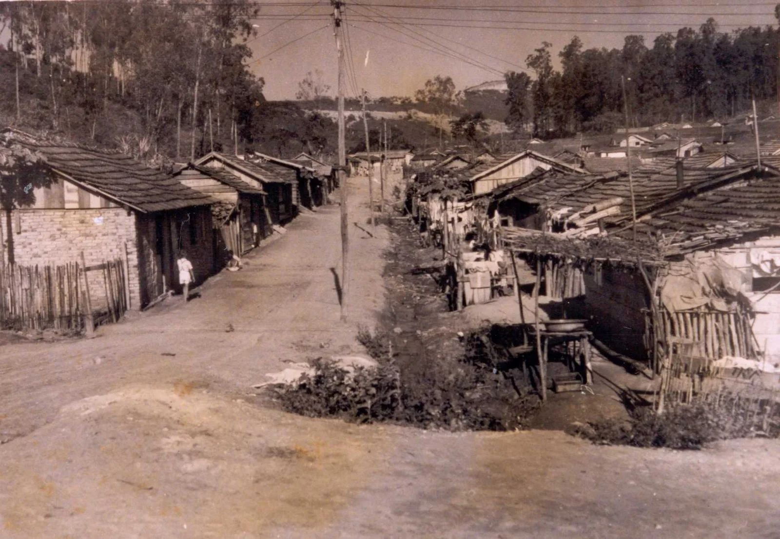 Fotografia histórica de Volta Redonda em identificação