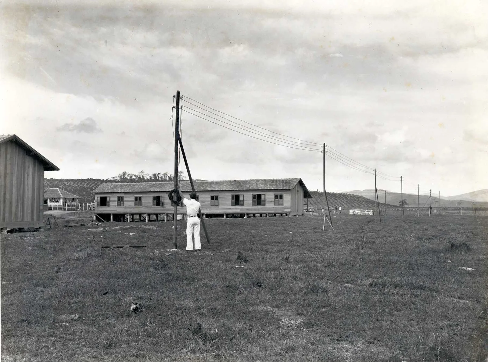 Fotografia histórica de Volta Redonda em identificação