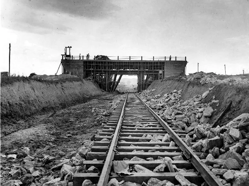 Fotografia histórica de Volta Redonda em identificação