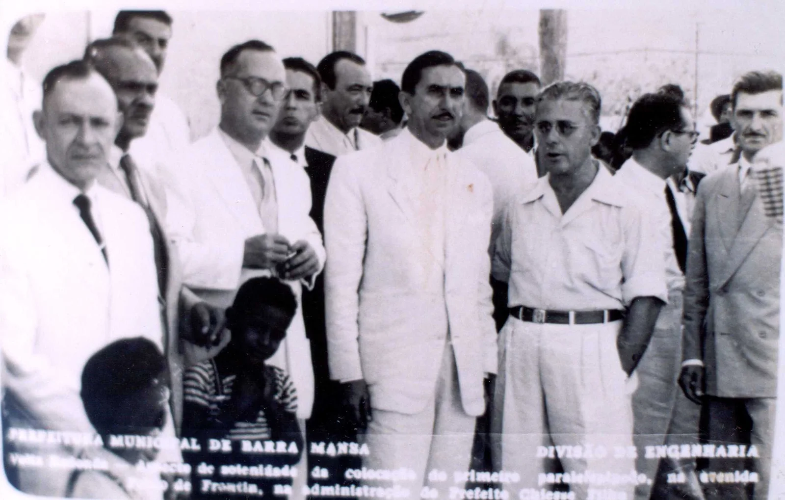 Fotografia histórica de Volta Redonda em identificação