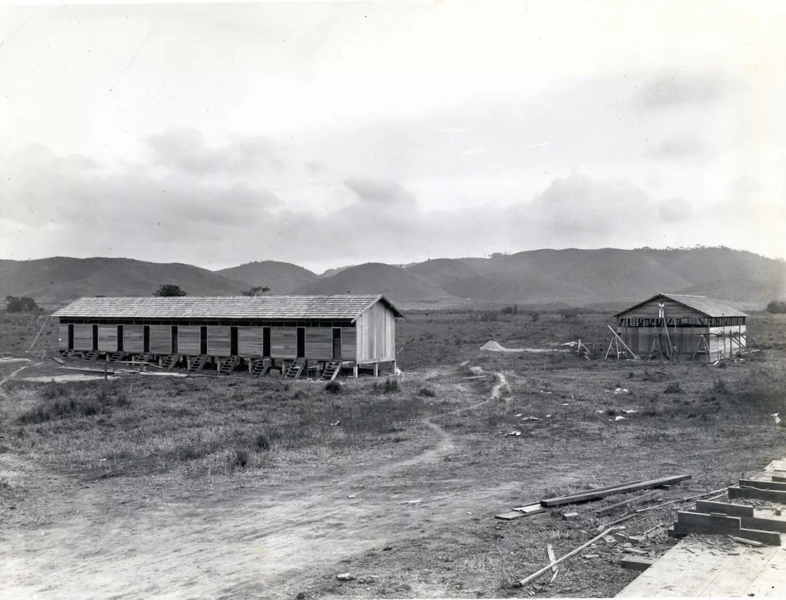 Fotografia histórica de Volta Redonda em identificação