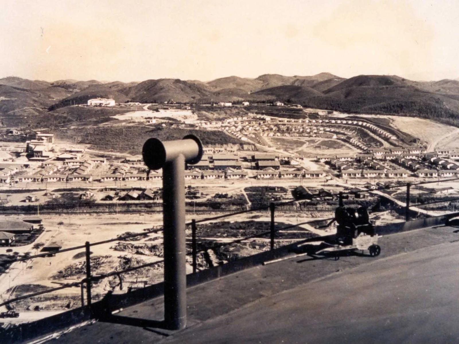 Fotografia histórica de Volta Redonda em identificação
