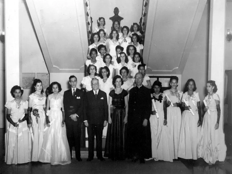 Fotografia histórica de Volta Redonda em identificação